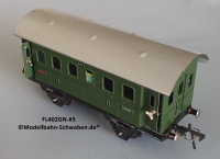 Fleischmann 402GN Spur 0, Personenwagen 1./2.Kl., grün, 4 Schwenktüren