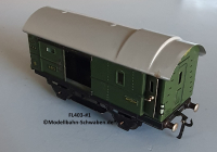 Fleischmann 403 Spur 0, Packwagen m. Schwenk- und Schiebetüren