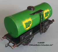 Fleischmann 465 BP Spur 0, Kesselwagen BP, 2-achs, Metall, Rarität