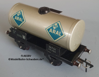 Fleischmann 465 BV Spur 0, Kesselwagen ARAL, 2-achs, Metall