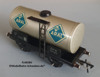Fleischmann 465 BV Spur 0, Kesselwagen ARAL, 2-achs, Metall