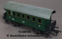 Fleischmann 5001 H0 Lokal-/Nebenbahn Personenwagen, 2.Kl., BN 51190 München, DB