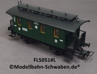 Fleischmann 5051 H0 Personenwagen 3.Kl., BN 049033. DRG