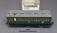 Fleischmann 5092 H0 Abteilwagen 3.Kl., DRG, OVP