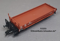 Fleischmann 5253 H0 Niederbordwagen X05, DB, OVP