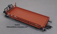 Fleischmann 5253 H0 Niederbordwagen X05, DB, OVP