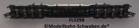 Fleischmann 5298 H0 Tiefladewagen mit DYWIDAG Montagebau, DB, OVP