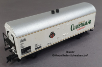 Fleischmann 5327 H0 Kühl- / Bierwagen Clausthaler, DB