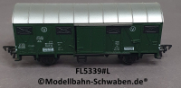 Fleischmann 5339 H0 Tonnendach Gerätewagen, BN 6737, DB
