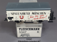 Fleischmann 5347 H0 Kühl- / Bierwagen Spatenbräu, DB, OVP