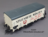 Fleischmann 5347 H0 Kühl- / Bierwagen Spatenbräu, DB, OVP