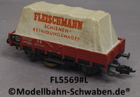 Fleischmann 5569 H0 Schienenreinigungswagen, BN 461024X05, DB