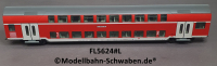 Fleischmann 5624 H0 Doppelstockwagen, 1./2.-Kl.Bel. DABz 756. BN 50 80 36-35 076-9, DB