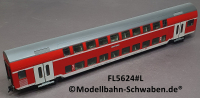 Fleischmann 5624 H0 Doppelstockwagen, 1./2.-Kl.Bel. DABz 756. BN 50 80 36-35 076-9, DB