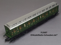 Fleischmann 5687 H0 Abteilwagen 2. Kl., DB, OVP
