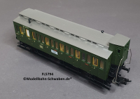 Fleischmann 5794 H0 Abteilwagen m. Bremserhaus 2.Kl., DB, OVP