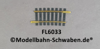 Fleischmann 6033 Modell-Gleis gebogen R2=415/7,5°