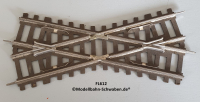 Fleischmann 612 Spur 0, Gleis Kreuzung, Spitzwinklig