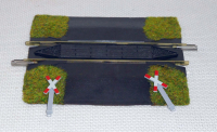Fleischmann 6197 H0 Unbeschrankter Bahnübergang PROFI-Gleis