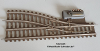 Fleischmann 621BAR Spur 0, Gleis Weiche, rechts, Elektrisch