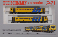 Fleischmann 7471 N Dieseltriebzug Wattläufer, NS, OVP