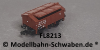 Fleischmann 8213 N Klappdeckelwagen, BN 7576 Wuppertal, DRG