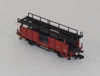 Fleischmann 8225 N Doppelstock-Autotransportwagen, Laaes 541, DB