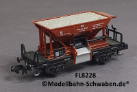 Fleischmann 8228 N Talbot Selbstentlade-/Schotterwagen Münster 2424, DB