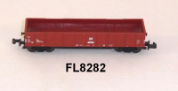 Fleischmann 8282 N Offener Hochbord Güterwagen, Ealmo 106, DB