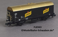 Fleischmann 8343 N Kühlwagen Schweppes, DB