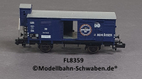 Fleischmann 8359 N Gedeckter Güterwagen G10, Brauerei Schlösser, DB