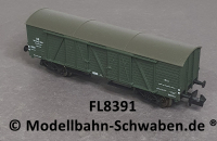 Fleischmann 8391 N Bahndienst- / Werkstattwagen, US-Bauart, Nürnberg 8507, DB,