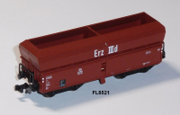 Fleischmann 8521 N Selbstentladewagen, ErzIIId, DB, OVP