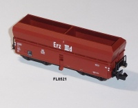 Fleischmann 8521 N Selbstentladewagen, ErzIIId, DB, OVP