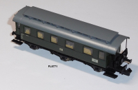 Fleischmann 8771 N Personenwagen, 3-achs., 2. Kl, B3ip, DR, OVP