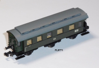 Fleischmann 8771 N Personenwagen, 3-achs., 2. Kl, B3ip, DR, OVP