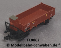 Fleischmann 8862 N Offener Güterwagen m.Brh., Omk, BN 50 381, Bad.St.B.