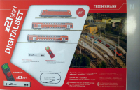 Fleischmann 931897 z21 Digital Startset, BR 245 mit Personenzug, DB, OVP