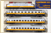 Fleischmann 9351 N Lufthansa Airport Express, 4-teilig, OVP
