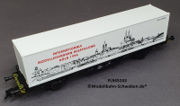 Fleischmann 945243 H0Containertragwagen IMA Köln 1994, DB, OVP