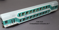 Fleischmann 965122 H0 Doppelstockwagen „DWA“ 2. Kl., DB, OVP, Beleuchtet