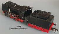 Fleischmann E325 Spur 0, Dampflok mit Schlepptender, Metall / Spritzlegierung