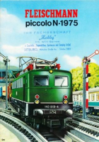 Fleischmann Hauptkatalog Spur N 1975