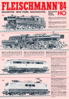 Fleischmann Neuheiten Prospekt 1984