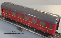 Fleischmann 411 Spur 0, Speisewagen 4-achsig, DSG, rot