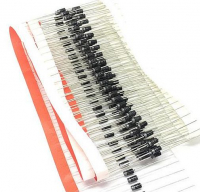 Gleichrichter Diode 1N4004 400V 1A THT DO41