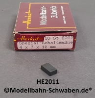 Herkat 2011 Schaltmagnet 4 x 7 x 12 mm