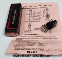Herkat 2354 Mehrfachschalter, 2-polig, OVP