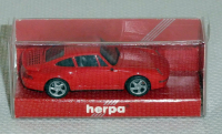Herpa 031899-002 Porsche 911 Turbo, arenarot metallic