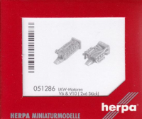 Herpa 051286 H0 LKW Motoren, OVP,